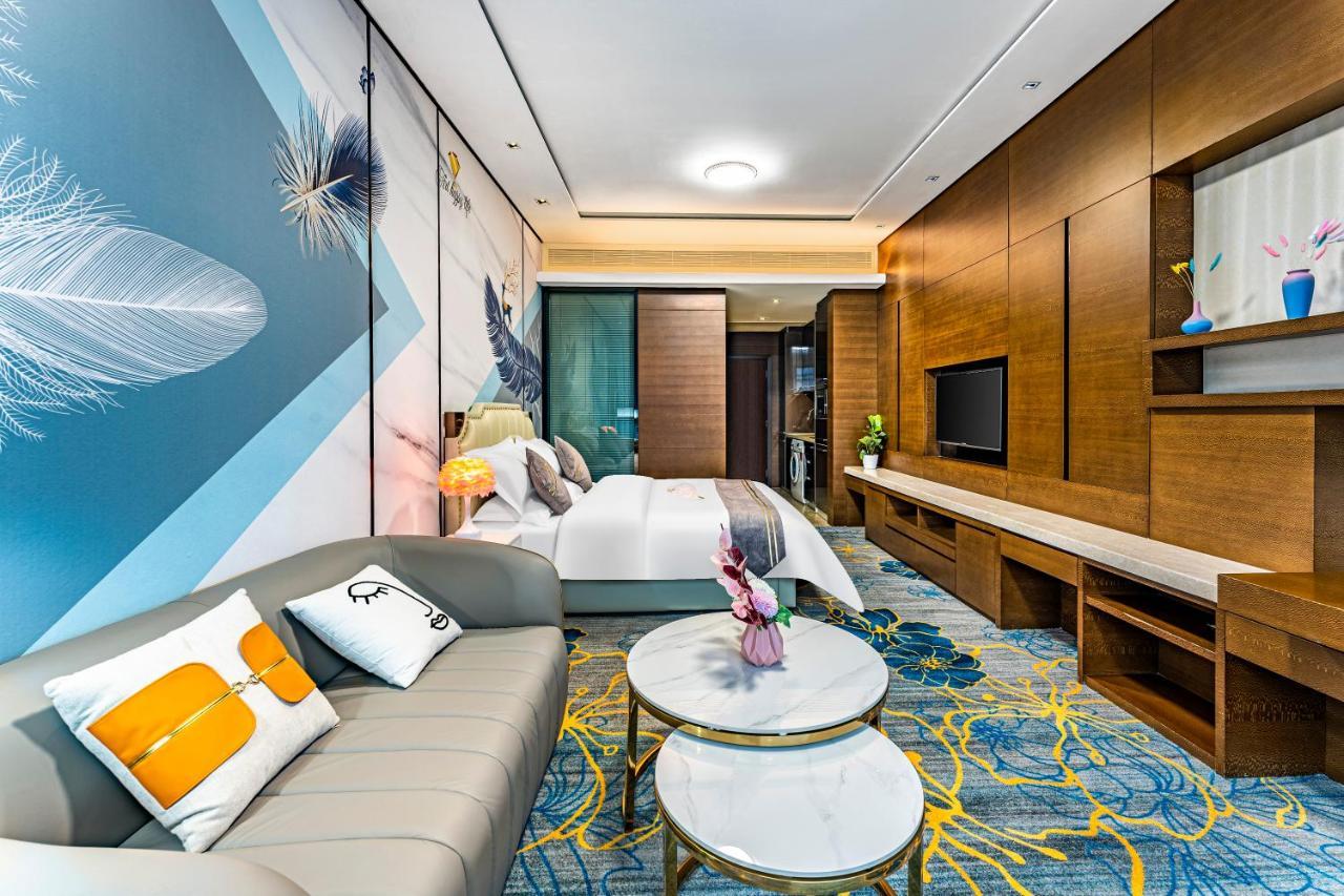 Qingman Apartment Guangzhou Zhujiang New Town East Railway Station Branch Экстерьер фото